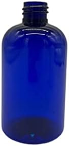 4 мл сина Бостон Пластични шишиња -12 Пакувајте празно шише за полнење - БПА бесплатно - есенцијални масла - ароматерапија |