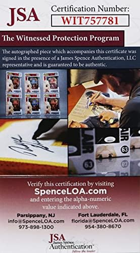 Денис Родман Чикаго Булс потпиша автограмирано бело #91 обичај „црв Jerseyерси“, беше сведок на ЦОА