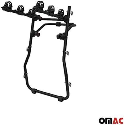 ОМАК 3 решетка за велосипеди за Субару Crosstrek 2011-2023 Црно | Носач на велосипеди за велосипеди за автомобили 99 lbs оптоварување