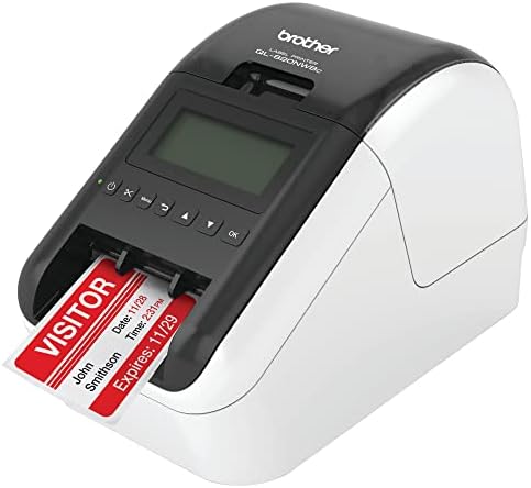 Брат QL-820NWBC Ултра Флексибилен Печатач За Етикети Со Повеќе Опции За Поврзување