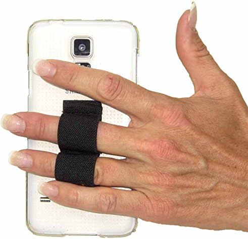 Lazy -Hands 2 -јамка Телефон - најмногу се вклопува - црно