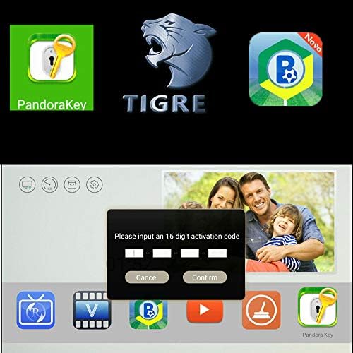 IPTV BRTV ТВ апликација Бразил Тигр кутија Обновена код Една година на ТВ -филмови Канал услуга Привилегии Компатибилни со Tigre1 2 3