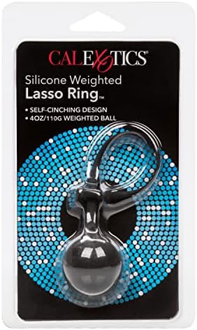 Calexotics пондериран ласон прстен - силиконска задоволство тежина за возрасни секс играчка - засилување петел прстен - возрасни