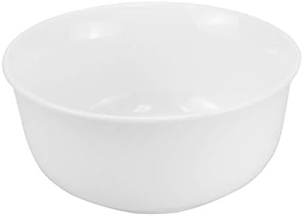 Foraineam 30 унца порцелански садови за супа од тестенини со житни садови бели керамички сад за сервирање поставена за салата од супа од ориз