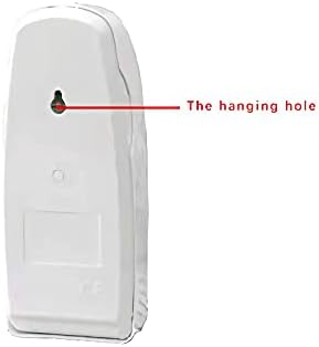 Бигве автоматски дозер за освежувач на воздух, домашен затворен ѕиден автоматски прилагодлив мирис аеросолен распрскувач за прскање бел 300мл