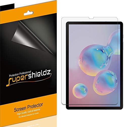 SuperShieldz дизајниран за Samsung Galaxy Tab S6 заштитник на екранот, анти -сјај и штит за отпечатоци од прсти
