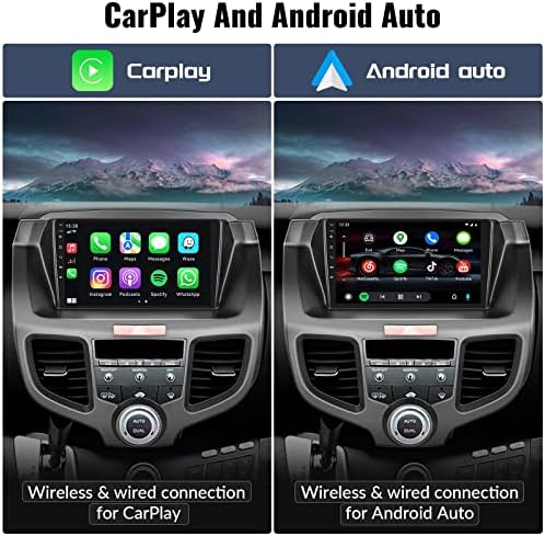 Sixwin Android 11 Автомобил Стерео за Хонда Одисеја 2004 2005 2006 2007 2008 со 10.1 Инчен Екран На Допир | CarPlay | Android