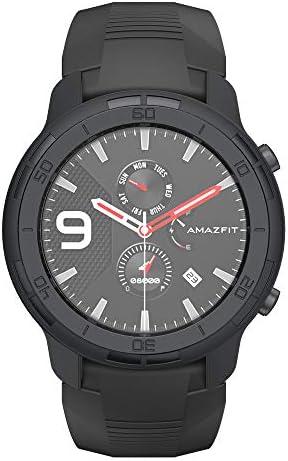 Заштита на заштитниот случај на Sikai за Amazfit GTR 47mm, анти-гребење лесен заштитен заштитник на браник за Huami Amazfit GTR 47mm паметен часовник