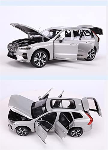 Возила на модел на скала на Apliqe за Volvo XC60 2022 SUV симулација на Die Casting Scale Car Collection Ornaments 1/18 Софистициран избор за
