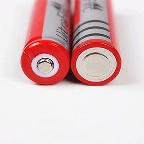 Батерии за полнење на батерии Morbex, батерија 4200mAh 3,7V ICR литиум Акумулаторски клетки на копчето Топ на полнење на батерии
