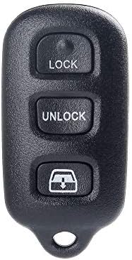ANPART 1pcs Влез Без Клуч Далечински Клуч Fob &засилувач; замена на батеријата замена За Toyota 4Runner за Toyota Sequoia 1999-2009 HYQ1512Y