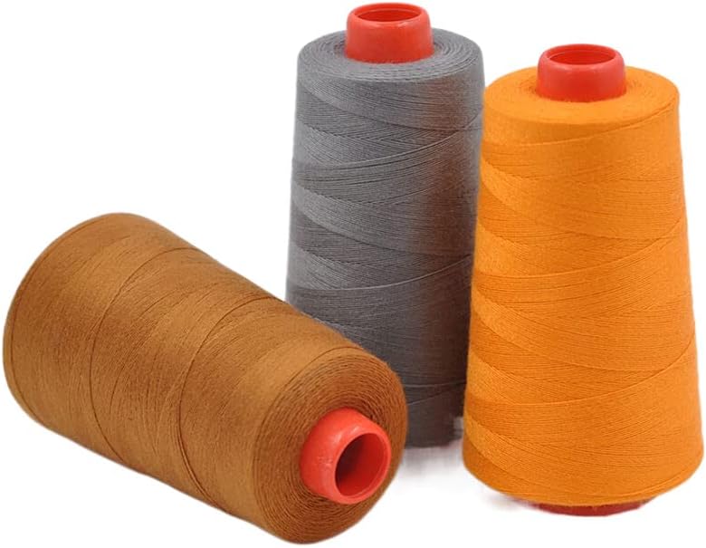 1500 јарди 203 три-дебели навојки за шиење на конец за шиење на нишки за шиење на раката со тексас со торбички со кабел/нишки за шиење