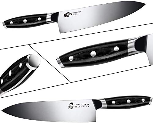 ТУО Готвач нож 8 инчен &засилувач; Нож Нож 7 инчен