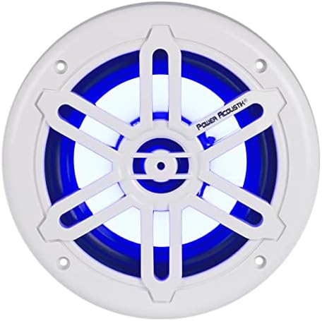 Моќ Акустик Мфл-65ВБ 6.5 Водоотпорни Морски Сини ЛЕД Коаксијални Звучници