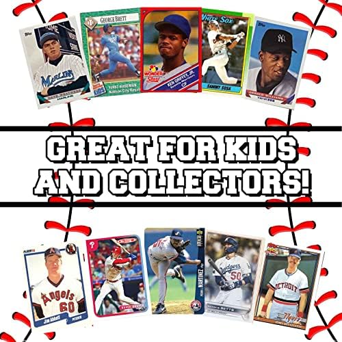 Избрани Сет од 100 Бејзбол Тргување Картички - Сите Нови Состојба Картички-Совршен Стартер Во Собата За Деца, Возрасни, &засилувач; Колектори-Потенцијал