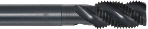 Dormer E033 во прав метален челик спирален флејта на чешма, црна оксид финиш, круг со квадратен крај, изменет комофер на дното, 8-36 големина на конецот