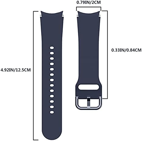 Yiisu Watch Band for Galaxy Watch 4 40 mm Soft Silicone Sport Sparce замена на HQ8
