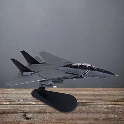 Колакси САД Ф14 Авионски модел симулација украс минијатурен модел на авиони приказ Стенд борец модел за домашни дневни простории украси