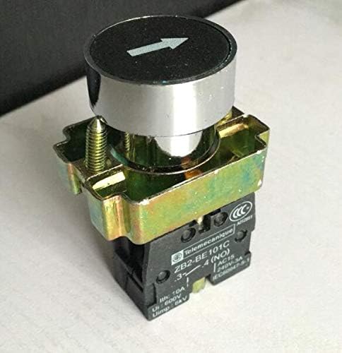 5PCS рамно метал копче Потпишан прекинувач за копче за означување XB2-BA3311/XB2-BA3341/XB2-BA3351/XB2-BA4322/XB2-BA4342-