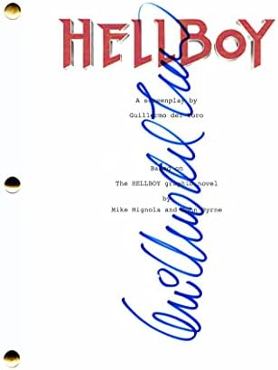 Гилермо дел Торо потпиша АВТОГРАФИЈА ХЕЛБОЈ СИТЕ СИТЕ СИТЕ - Во главните улоги во Рон Перлман, Селма Блер, режисер на: Обликот на водата, лавиринтот
