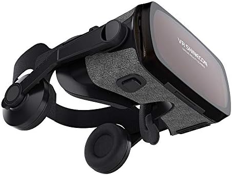 Ecens Виртуелна Реалност VR Слушалки За Mobil, Надградена Верзија На Слушалки&засилувач; Очила, VR Очила ЗА ТВ, Филмови &засилувач; Видео