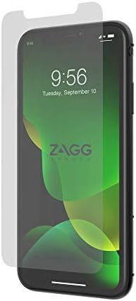ZAGG Invisibleshield Glass+ Заштитник на екранот-високо-дефинирана температура стакло направено за Apple iPhone 11 Pro Max-Заштита од влијание