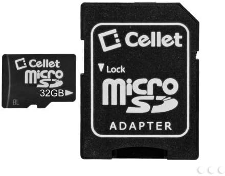 Cellet 32gb Samsung SGH-I897 Микро Sdhc Картичката Е Прилагодена Форматирана за дигитално снимање со голема брзина, без загуби! Вклучува Стандарден