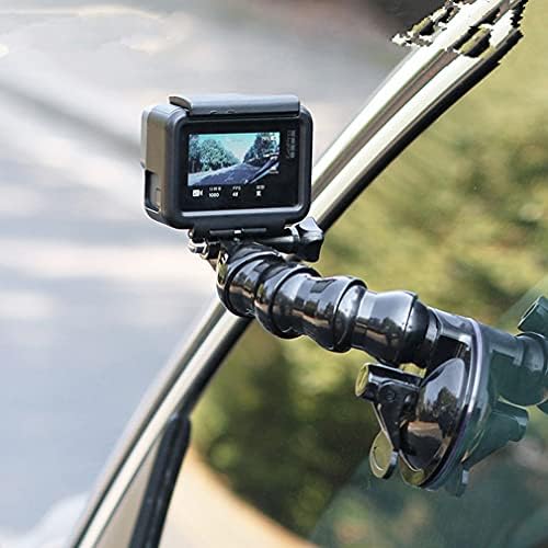 Csyanxing 360 степени ротационен автомобил Вшмукување чаша Адаптер прозорец стакло држач за мобилни телефони за GoPro Hero 6 5 камера