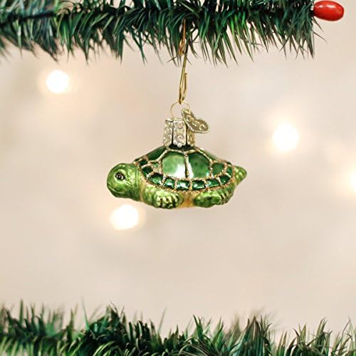 Ормани за Божиќни стакло од стариот свет за елка мала желка
