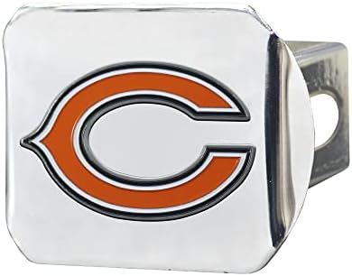 FanMats 22543 Chicago Bears Hitch Cover - 3D амблем во боја