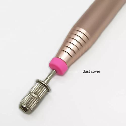 Озиридех2-25 парчиња Професионални Дупчалки За Нокти Розова Технологија За Нокти Материјали Електричен Филер За Нокти Пластична Капа-Алатки