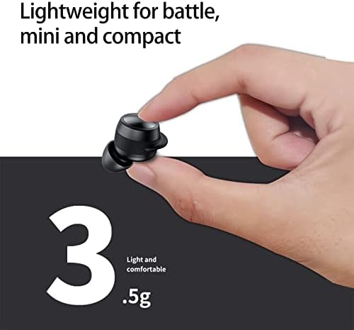 CQCYD паметни отпечатоци од прсти допираат безжични слушалки за Bluetooth, HIFI во уво безжичен Bluetooth 5.3 Слушалки водоотпорни повици