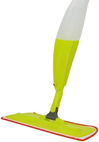 RZSY Microfiber Spray Spray Mop за чистење на подот од дрво со влошки за печење на четки, ротирачки глава од 360 степени, спреј 0,12 секунди за
