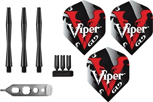 Viper V-фактор 90% Tungsten Steel Tips Darts со куќиште за складирање/патување