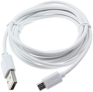 6FT USB кабел за кабел за полнач на кабел за напојување со моќност Долга компатибилна со Samsung Galaxy A10S - Galaxy A6 - Galaxy