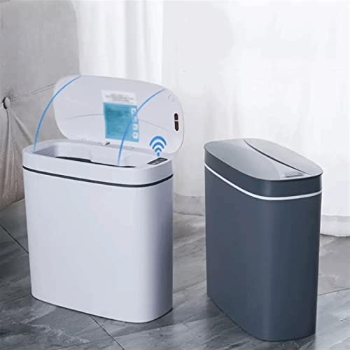 Dypasa Smart Trash Can 14Lautomatic Induction Trash Can Can Smart Mon за отпадоци со покритие во домашна кујна за отпадоци за отпадоци од