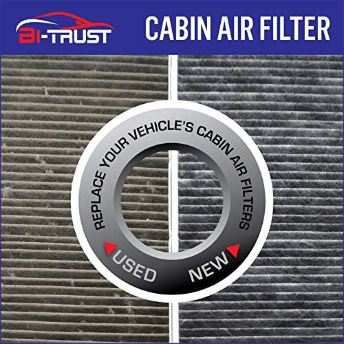 Би-доверба CF9846A филтер за воздух во кабината вклучува активиран јаглерод, замена за Toyota 4Runner 2003-2009 Celica 2000-2005