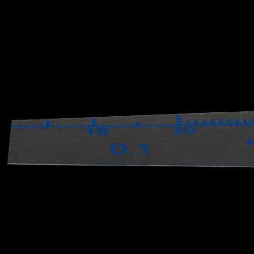 X-DREE 10mm-70mm 0,1 mm Дебелина Пластика Филер Мерач Јаз Филер Мерење Алатка За Мерење (10mm-70mm 0,1 mm Espesor Plastico Medidor De Gap Филер