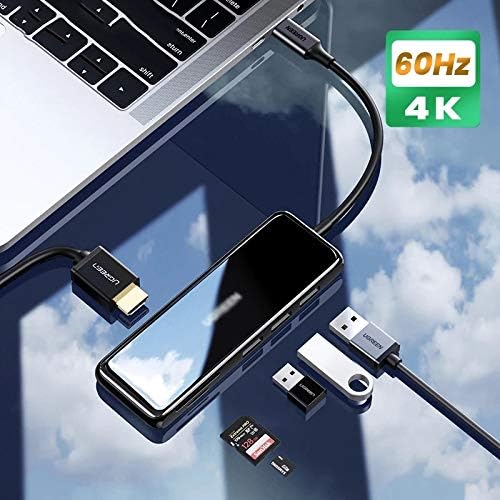 SXDS USB C HUB 4k@60Hz/30hz Тип-C До Мулти USB 3.0 Адаптер USB-C 3.1 Сплитер Порт Тип-C ЦЕНТАР