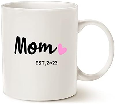 Мауаг Мајка E 2023 Кафе Кригла, Денот На Мајката Нова Мајка Подароци За Жени Неа, Прв Пат Мајки Чаша, Бела 11 Мл