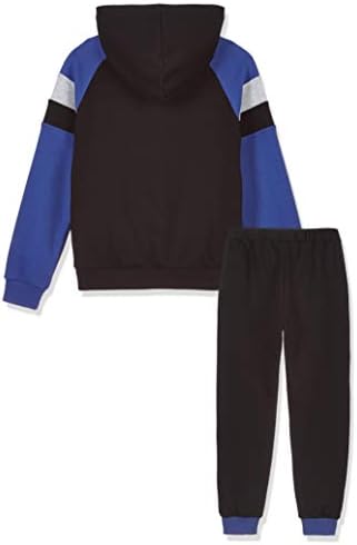 Kid Nation Kids Unisex Soft Brush Fleece Tracksuit zip up јакна и панталони со џогер 4-12 години