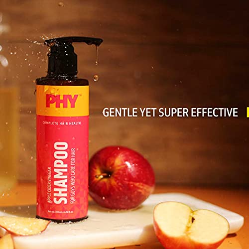 Шампон со јаболков оцет од јаболков | Нежно чистење | Го подобрува здравјето на скалпот и косата | Без сулфати, парабени, силикони