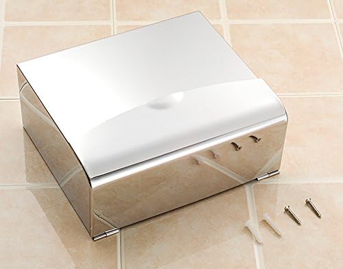 Држач за тоалети, санитарна лента од не'рѓосувачки челик санитарна лента за тоалетот за бања, кутија за кутии-б.