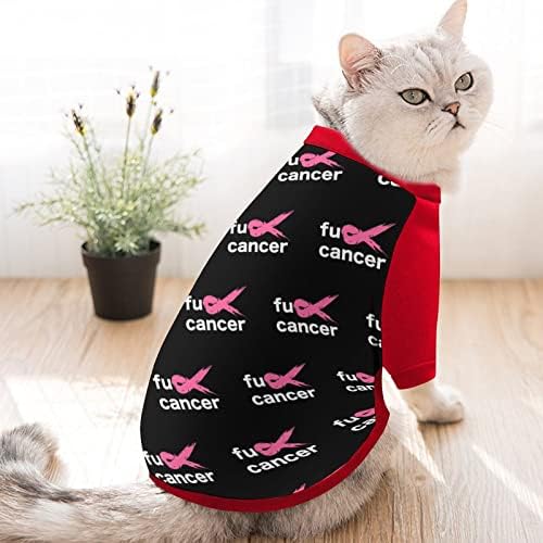 Ебам рак печати дуксер за домашно милениче со џемпери пулвер за кучиња мачка со дизајн