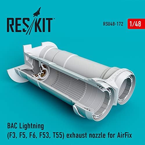 Reskit RSU48-0172 - 1/48 BAC молња издувна млазница за Airfix за авиони