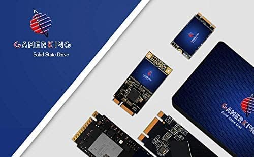 Gamerking Gamerking MSATA SSD 64GB 3D NAND SATA III 6 GB/S, MSATA 30X50.9mm Внатрешен погон на цврста состојба компатибилен со десктоп