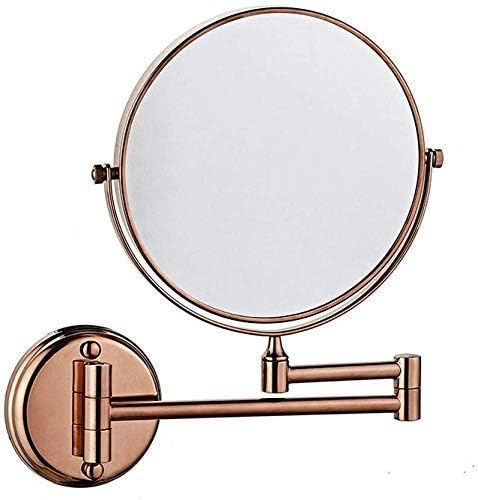 Lianxiao - Проширување на козметичко бричење на бањата за склопување на огледало - 3x/1x зголемување countertop суета огледала