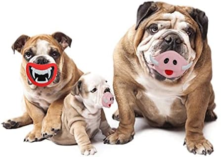3 Парчиња Играчка За Кученце Играчки За Џвакање Силиконски Розови Огради Свинско Лице Забави Ноќта На Вештерките Косплеј Забава