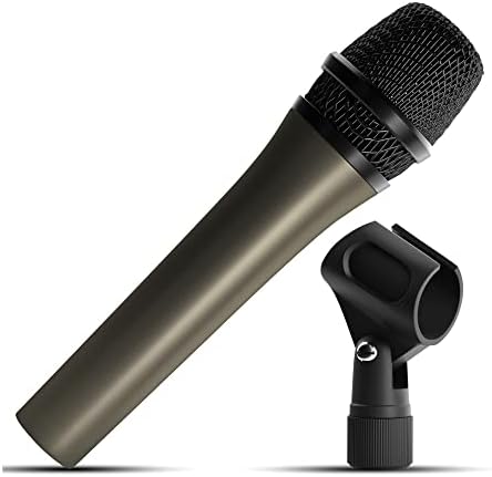 KNOX GEAR HDM-100 UNI-насочен динамичен кардиоиден микрофон за снимање музика и подкаст, стриминг на компјутер