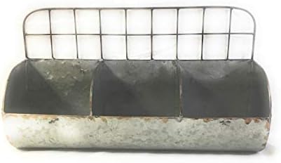 Галванизиран Метален Ѕид Полица Со Поделени Канти, - Големи